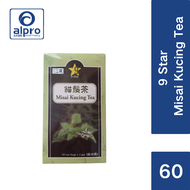 [Auized Proxy]9 Star Tea Misai Kucing (60 tea bags)