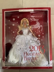 Mattel 2013 聖誕節紀念版 Barbie 芭比娃娃