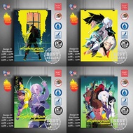 【READY STOCK】Cyberpunk Edgerunners | Doris | David Martinez | Lucy | Wall Poster Decor Wall art | De