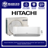 Hitachi RAS/RAC-25HTK 2.5 HP Prime Series Inverter Split Type Aircon