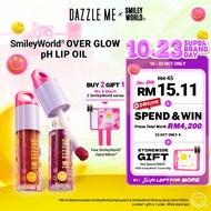 [Limited Edition] DAZZLE ME X SmileyWorld Over Glow pH Lip Oil 16h Plump & Shine Nourishing Lip Seru