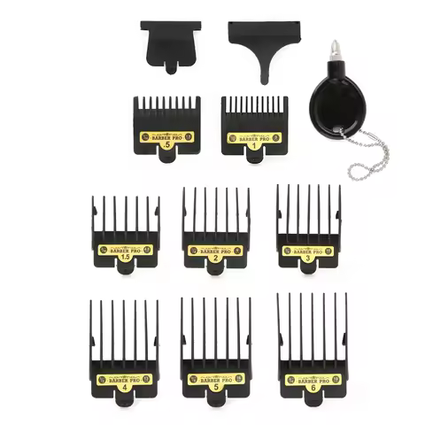 A78E-Premium Clipper Guards for BaByliss Barberology FX825, FX870, FX880, and FX673 Clippers,Trimmer
