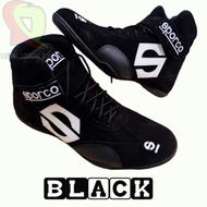 Drag Shoes BIKE RACE RACE TOURING CORNERING MODEL S BLACK