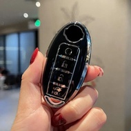 Car Key Case Cover for Nissan March Sentra Qashqai Juke F15 J10 J11 X-Trail T32 T31 Tiida Pathfinder