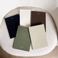 A5 Notebook Aesthetic Notebook/ Notebook/ A5 Book/ Plain Notebook/ THE DAILY LOG NOTE/ (A5)