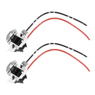 KANEED 1 Pair TK-305 H7 Halogen Lamp Socket Car Bulb Holder Base with Cable