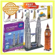 3D Puzzle City Line DIY Bangunan 3D Puzzle