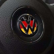 VW 平面國旗貼尾門下標區 GTI polo golf tiguan Beetle passat 沂軒精品 A0044