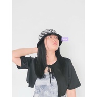 HANDMADE BUCKET HAT/CROCHET HAT/CROCHET BUCKET HAT/ KNITTED HAT FASHION/STREET WEAR/BLACK WEAR