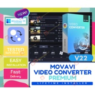 Movavi Video Converter Premium 22 | v22.5 | AI Rescale Video | Win& Mcos | Full Premium
