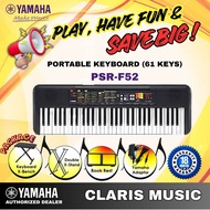 Yamaha PSR-F52 Portable Keyboard-NEW UNIT (PSR-F52 / PSRF52 / PSR F52/ psr f52/ psr-f52) PACKAGE