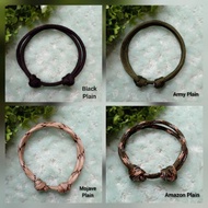 Paracord Bracelet Adjustable Gelang Tali Paracord Boleh Laras 4mm Wristband Strap 7 cores