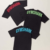 gymshark Power短袖运动休闲健身服鲨鱼纯棉 透气 Oversized T恤