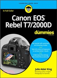 20455.Canon Eos Rebel T7/2000D For Dummies