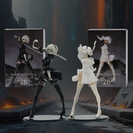 NieR:Automata 2B Premium Figure Ver. Black & White — Anime Action Figure Collectible
