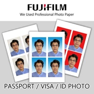 Cuci Gambar Passport  / ID Photo Passport (Waterproof) &amp; (Free Edit Background) Hantar gambar sudah boleh printing