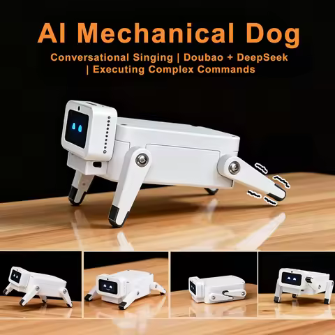 ESP32 C3 Servo AI Voice Chat Robot ESP32-Hi Mechanical Dog Development Board Supports Deepseek Xiaoz