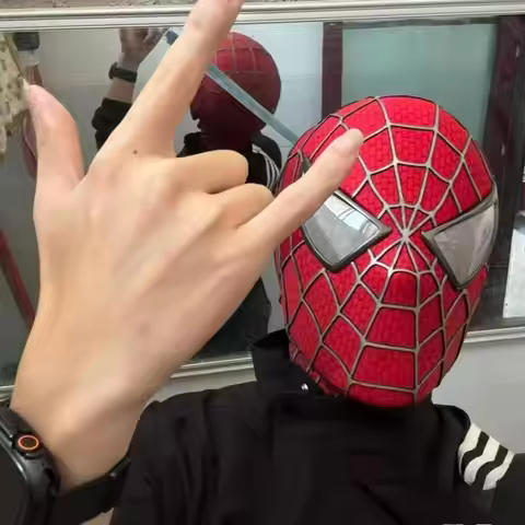 Customized Sam Raimi Spiderman Mask Cosplay Spiderman Mask Adult Mask Toby Maguire Halloween, Christ