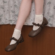 *แนะนำเพิ่ม1ไซส์* รองเท้า Kyda รุ่น Betty ส้น1นิ้ว หนังนุ่มนิ่ม