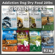 GUN PET Addiction Dog Dry Food 20lbs 9.1kg Wild Islands New Zealand Grain Free Makanan Anjing WH5