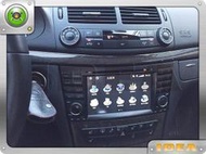 泰山美研社 20071722 BENZ W211 E350 主機 音響 倒車顯影 完工照另有行車紀錄器與胎壓偵測器販售