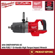MILWAUKEE - Bare Tool [ONEFHIWF1DS-0C0] M18 FUEL™ D-Handle High Torque Impact Wrench