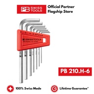 7pcs Set PB Swiss Tools Hexagon Allen Key L-wrenches PB 210.H-6