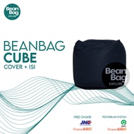 BEAN BAG EXPLORE || BEAN BAG CUBE INCLUDES BEAN BAG FILLING BEAN BAG BOX BEAN BAG CUBE PREMIUM CAT S