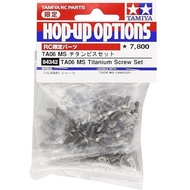 TAMIYA 84342 TA06 MS Titanium Screw Set (121pcs.) ชุดแต่งรถถังบังคับทามิย่าแท้