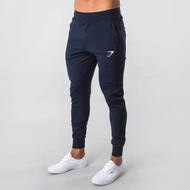 ORIGINAL Gymshark Mens Sports Pants Muscle Sports Fitness Cotton Printed Casual Pants Running Traini