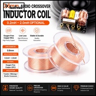 LUOLVUO Speaker Crossover Inductor Coil, Copper 0.6mm Audio Inductor Coil, 0.2mh-2.0mh Speaker Coil