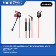 YESPLUS GM-113 GAMES HEADSET 4D WITH MIC PURE SOUND