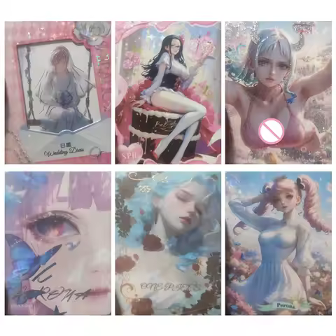 Anime One Piece Nami Uta Vivi Robin Hancock Yamato Perona Reiju Shirahoshi Collectible Cards Birthda