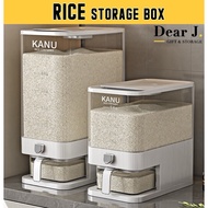 Rice Storage Box / Rice Dispenser / 5kg or 10kg (Dear J)