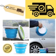 /Foldable Bucket /Baldi Lipat /Folding Pail Car Washing /Bathroom Pail /Baldi Air /Plastic Bucket