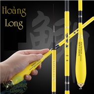 Hoang Long 3H hardness carbon hand fishing rod 2m7 - 3m6 - 3m9 - 4m5 - 5m4, collapsible 112cm agzjbx