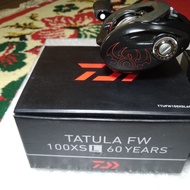 reel bc daiwa tatula fw 100xsl 60years