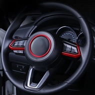 【Top Picks】 Car Steering Wheel Trim Circle Sequins Cover Sticker For Mazda 2 3 6 Demio Cx3 Cx-3 Cx-5 Cx5 Cx7 Cx9 Axela Atenza 2017 2018 2019