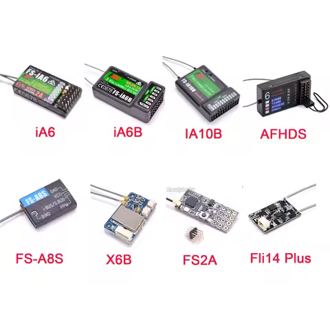iA6B X6B A8S R6B iA10B RX2A Fli14 Receiver Radio Controller for FLYSKY FS-i6 i6 2.4G 6CH AFHDS Trans