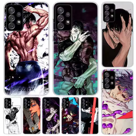 Kaisen J-Jujutsu Fushiguro Toji Phone Case For Samsung A16 A26 A36 A56 A15 A14 A13 A55 A54 A53 A25 A
