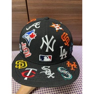 NE 5950 7 3/8 MLB All Over Baseball Cap Adjustable Snapback
