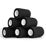 YAXEON Self Adhesive Bandage Wrap| 6 Rolls 3"x 5 Yards Medical Tape,Vet Tape,Athletic Tape,Elastic C