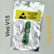 Vivo V15 Charger Board | V 15 PCB UI+Mic Connector Charger Board Flexible Charger Connector Original