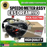 EX5 DREAM110 KICK STARTER / EX5 DREAM110 ELECTRIC STARTER METER SPEEDOMETER ASSY 100% ORIGINAL TOKAH