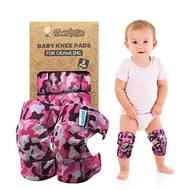 Simply Kids Baby Knee Pads for Crawling (2 Pairs) Rodilleras Para Bebe, CPSIA Certified - Infant Kne