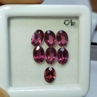 06 Rhodolite Set Of 7 Ready To Ship