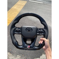 Toyota GR Steering Piano Black plug and play ready toyota accessories