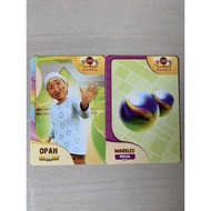 kad choki choki upin & ipin kad OPAH RARE dan FOOTBALL RARE