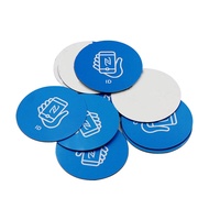 【SEES】Smart RFID Key Tag Token 125Khz TK4100 Access Control Card Stickers 10pcs Pastable ID Phone St