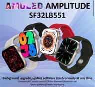 最新款 AMOLED 超高清 流𣈱 S8 Pro 智能手錶 雙核處理器  2.02 寸屏 指南針 藍芽通話 娛樂 多運動模式 健康檢測 智能手環 智能手表 Smart watch